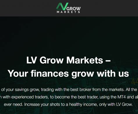 Read Customer Service Reviews of lvgrowmarkets.com .